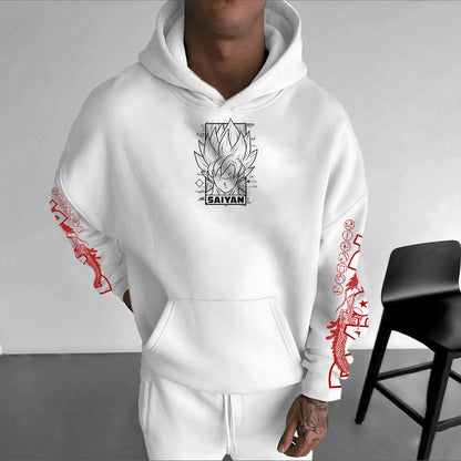 Unisex Anime Graphic Streetwear Hoodie-comicclothing