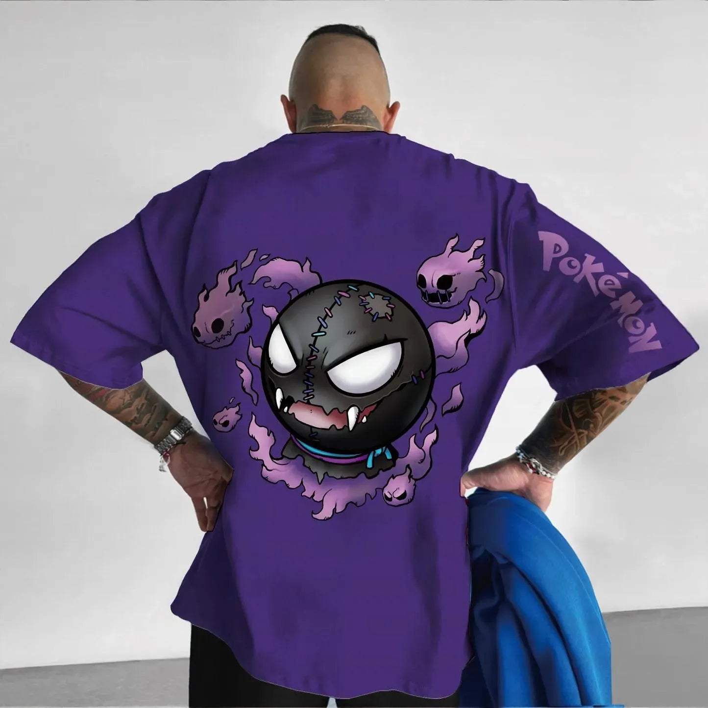 Pokémon Unisex Anime Gengar-shirt