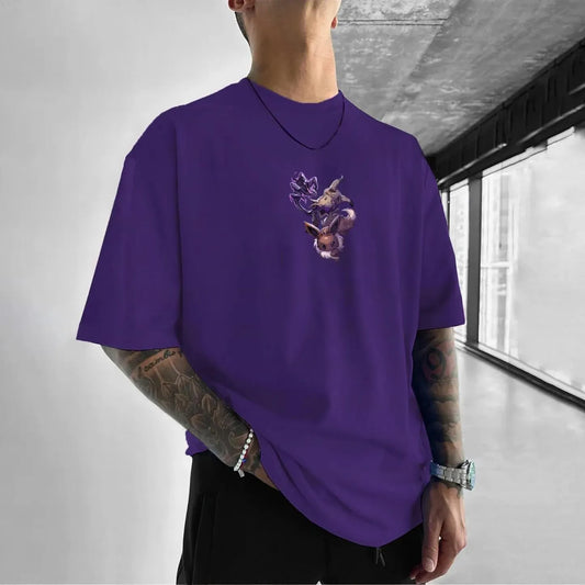 Pokémon Unisex Anime Mimikyu-shirt-Anime x kingdom