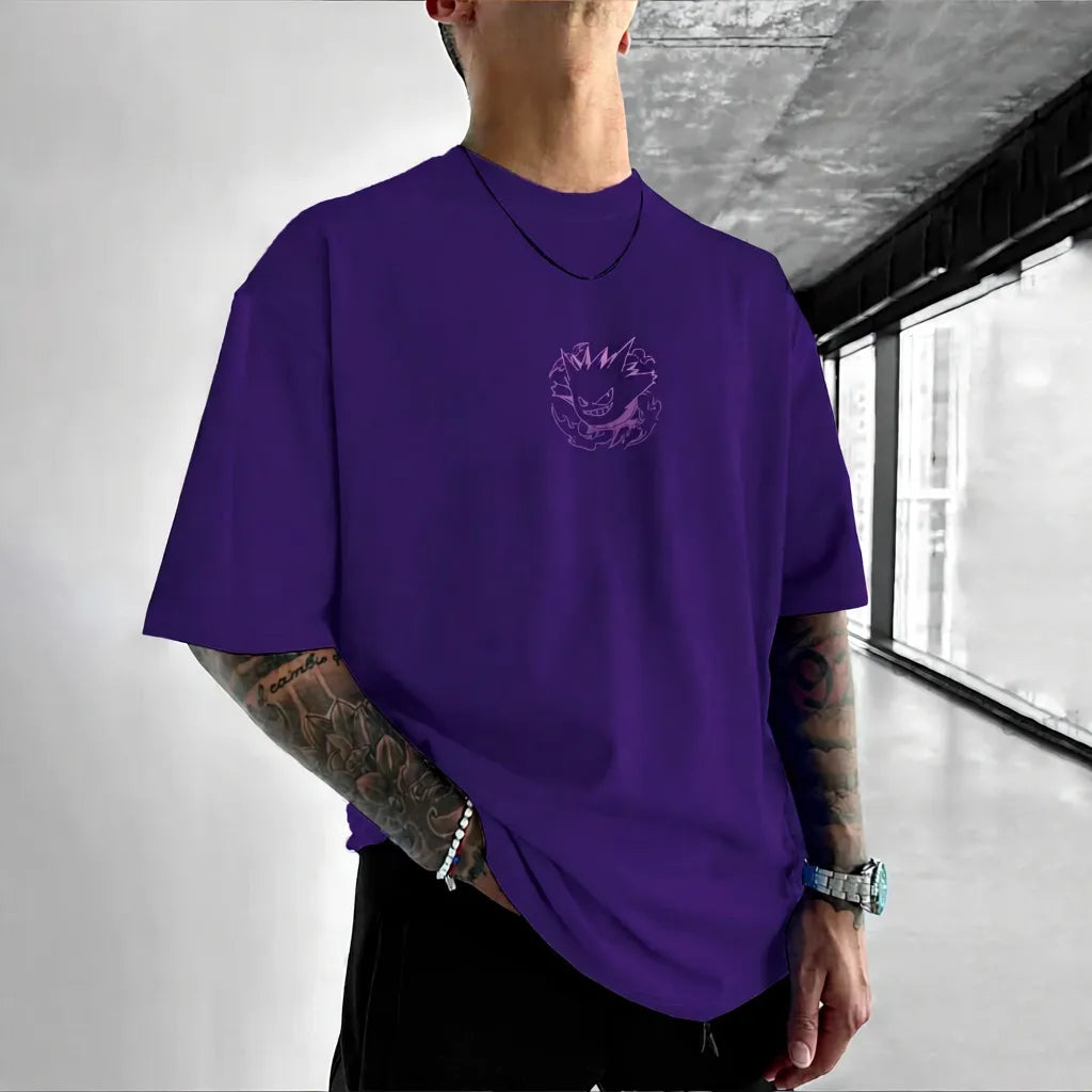 Pokémon Unisex Anime Gengar-shirt
