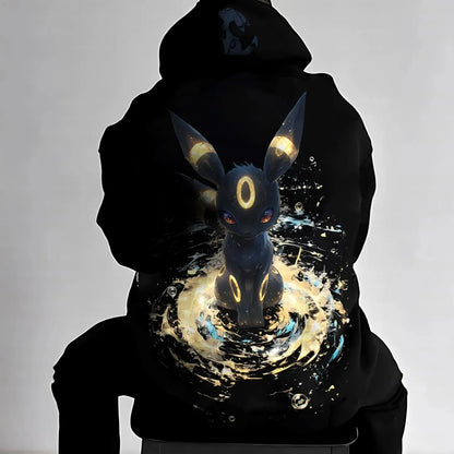 [Copy]Pokémon Unisex Anime Eevee Hoodie-Anime x kingdom