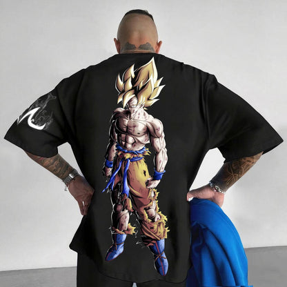 Unisex Anime Inspired Vintage T-Shirt-comicclothing
