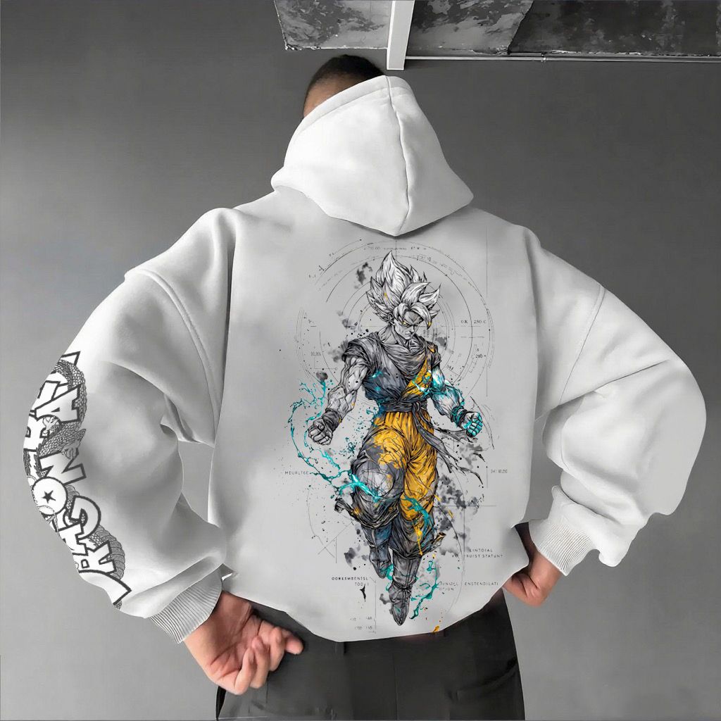 Unisex Anime Graphic Streetwear Hoodie-comicclothing