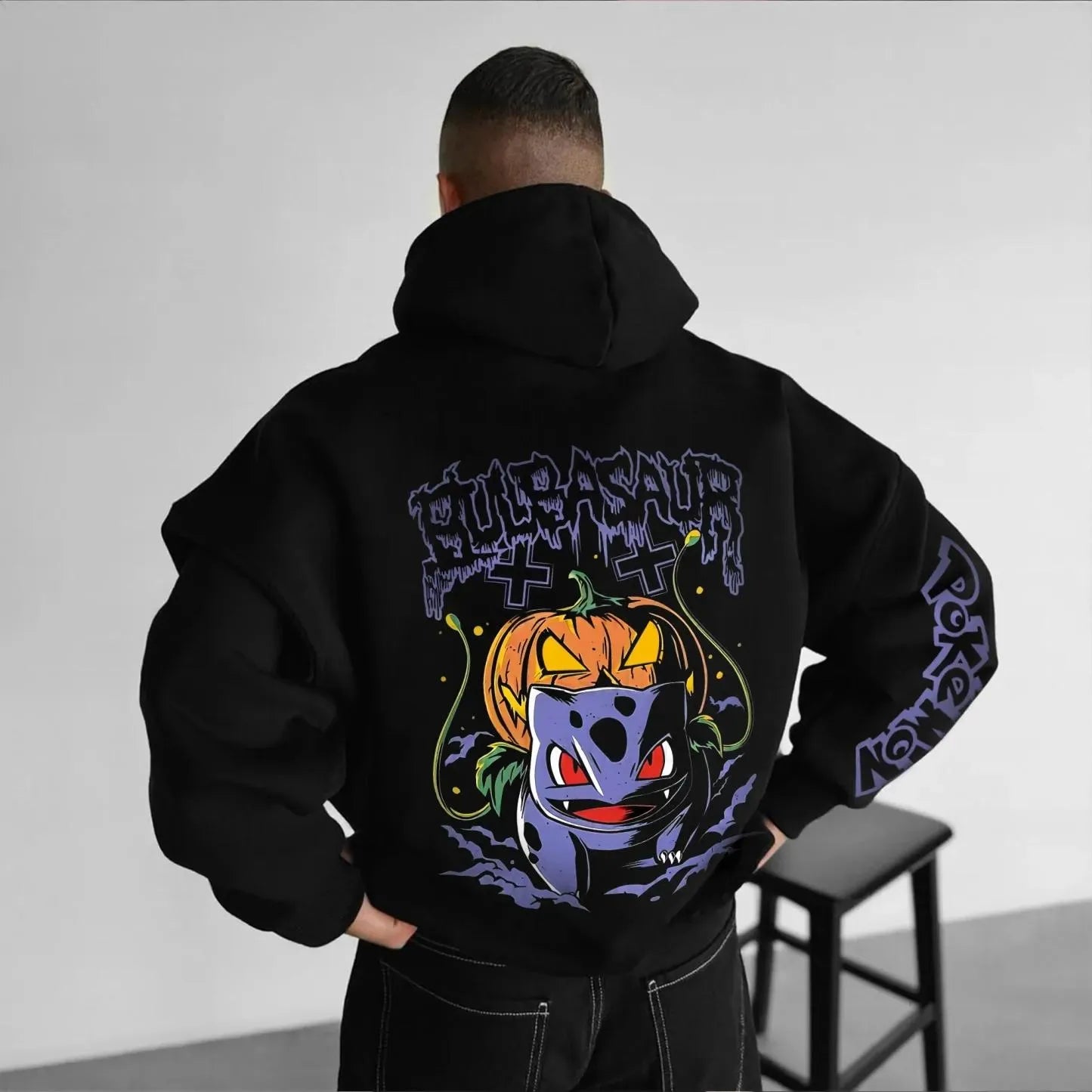 Pokémon Unisex Anime Bulbasaur Hoodie-Anime x kingdom