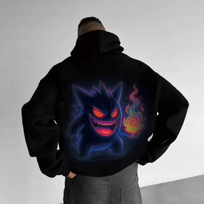 Pokémon Unisex Anime Gengar Hoodie-Anime x kingdom