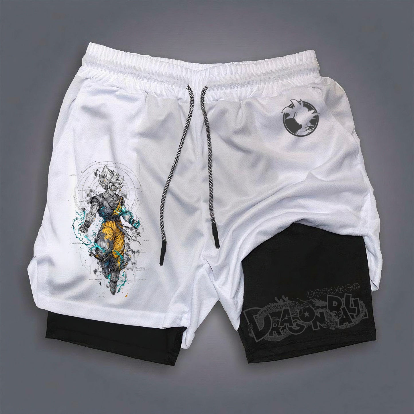 Unisex Casual Anime Streetwear Shorts-comicclothing