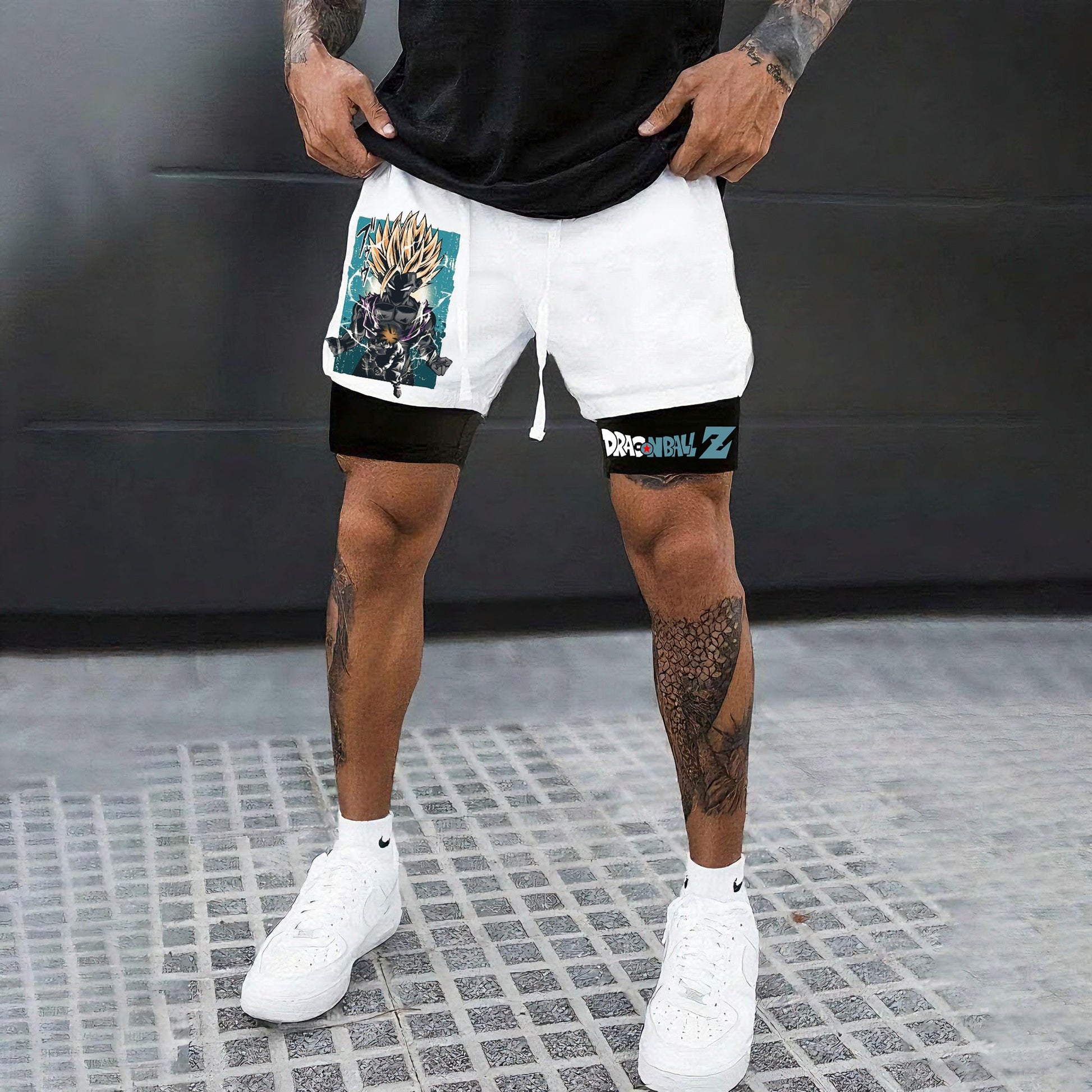 Unisex Casual Anime Streetwear Shorts-comicclothing