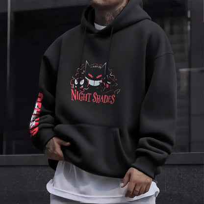 Pokémon Unisex Anime Gengar Hoodie-Anime x kingdom