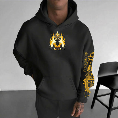 Unisex Anime Graphic Streetwear Hoodie-comicclothing