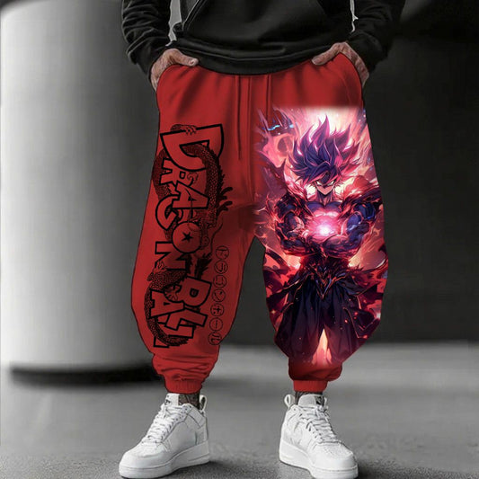 Unisex Casual Anime Streetwear Pants-comicclothing