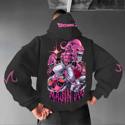 Unisex Anime Graphic Streetwear Hoodie-comicclothing