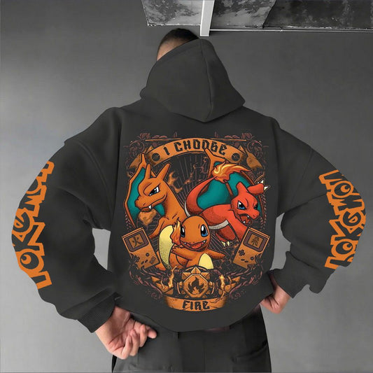 Unisex Anime Graphic Streetwear Vintage Hoodie-comicclothing