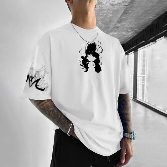 Unisex Anime Inspired Vintage T-Shirt-comicclothing