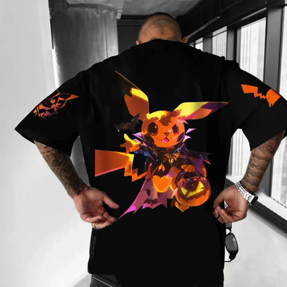 Pokémon Unisex Anime Halloween Mimikyu T-shirt