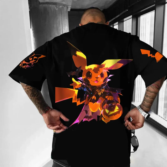 Pokémon Unisex Anime Halloween Mimikyu T-shirt