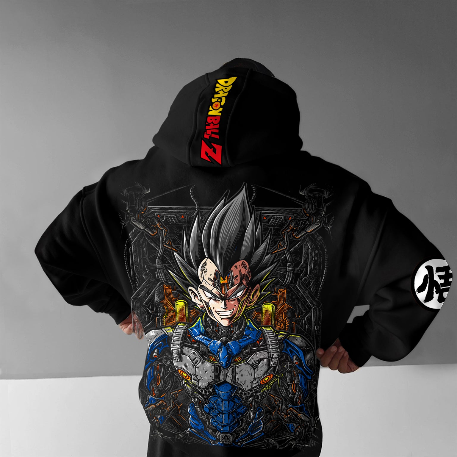 Unisex Anime Print  Casual Oversized Hoodie