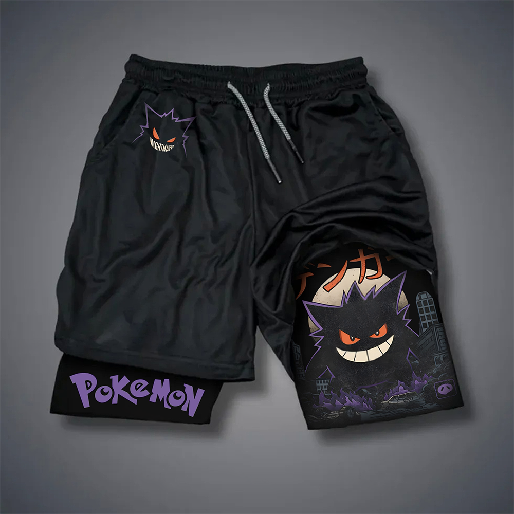 Unisex   Casual Anime Streetwear Shorts-comicclothing
