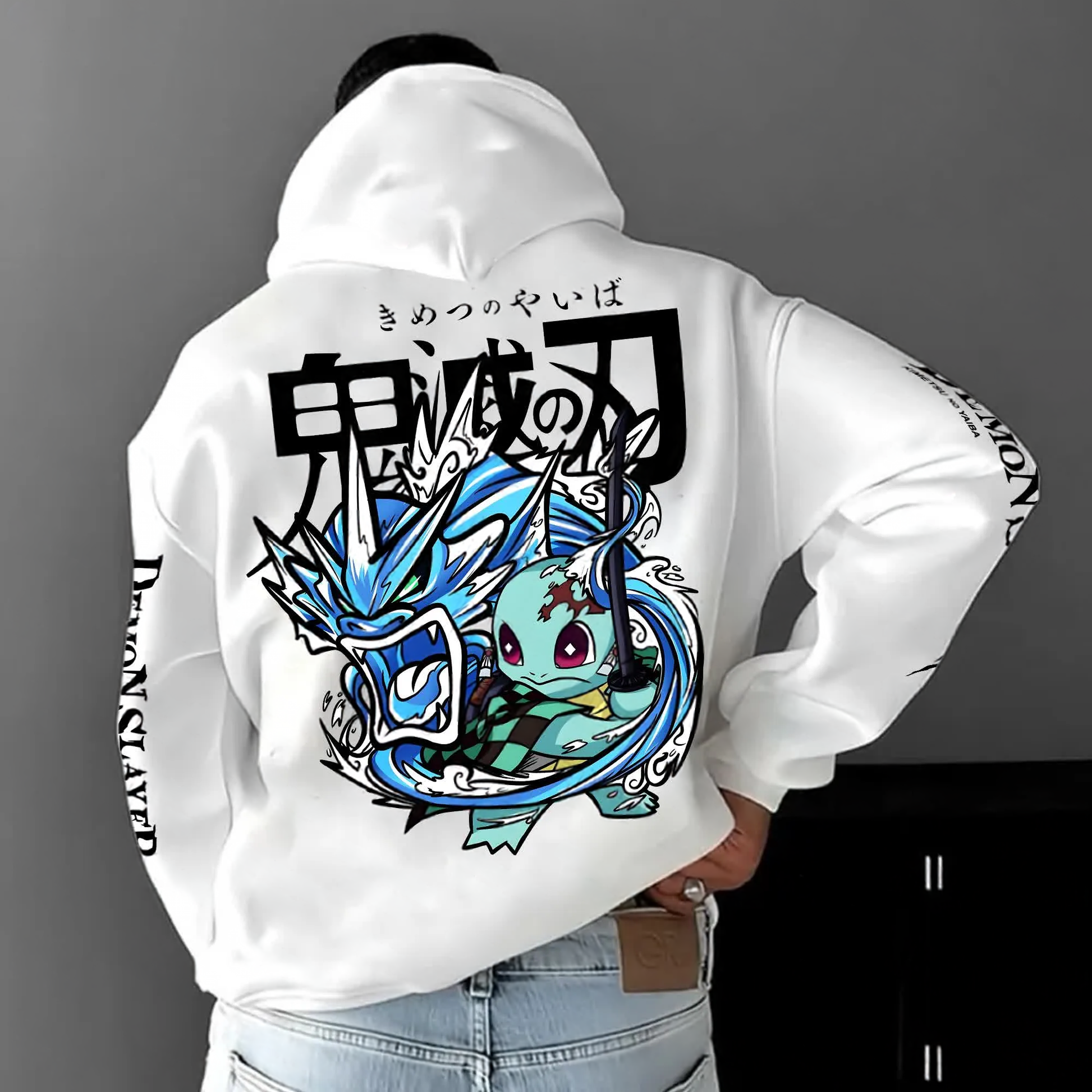 Unisex Anime Graphic Streetwear Vintage Hoodie