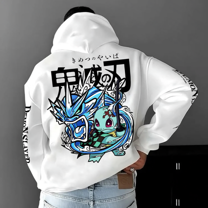Unisex Anime Graphic Streetwear Vintage Hoodie