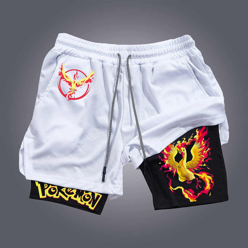 Unisex   Casual Anime Streetwear Shorts-comicclothing