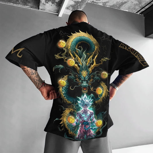 Unisex Anime Inspired Vintage T-Shirt