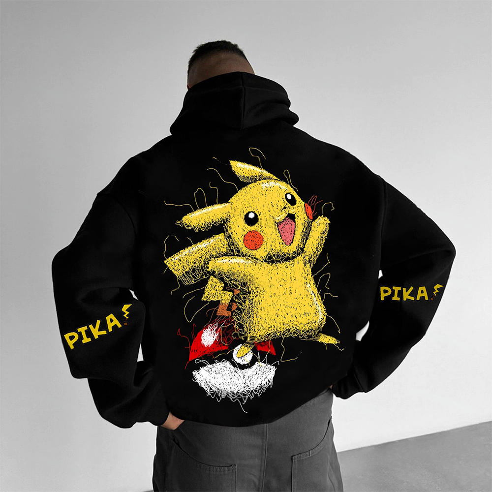 Unisex Anime Graphic Streetwear Vintage Hoodie-comicclothing