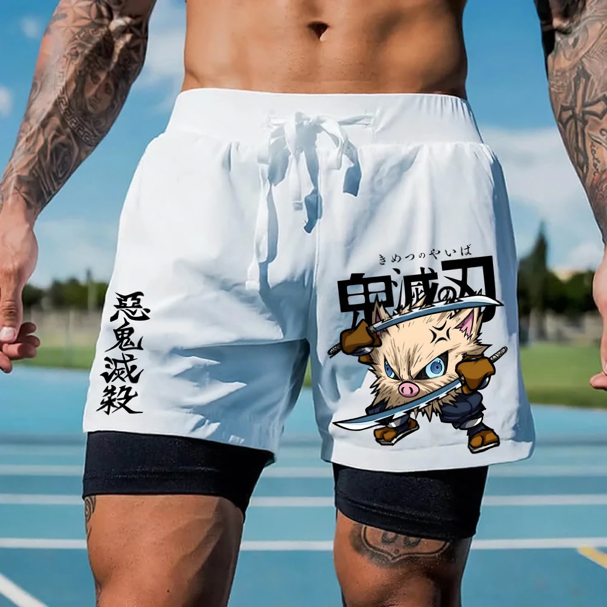 Unisex  “Pokémon” Casual Anime Streetwear Shorts