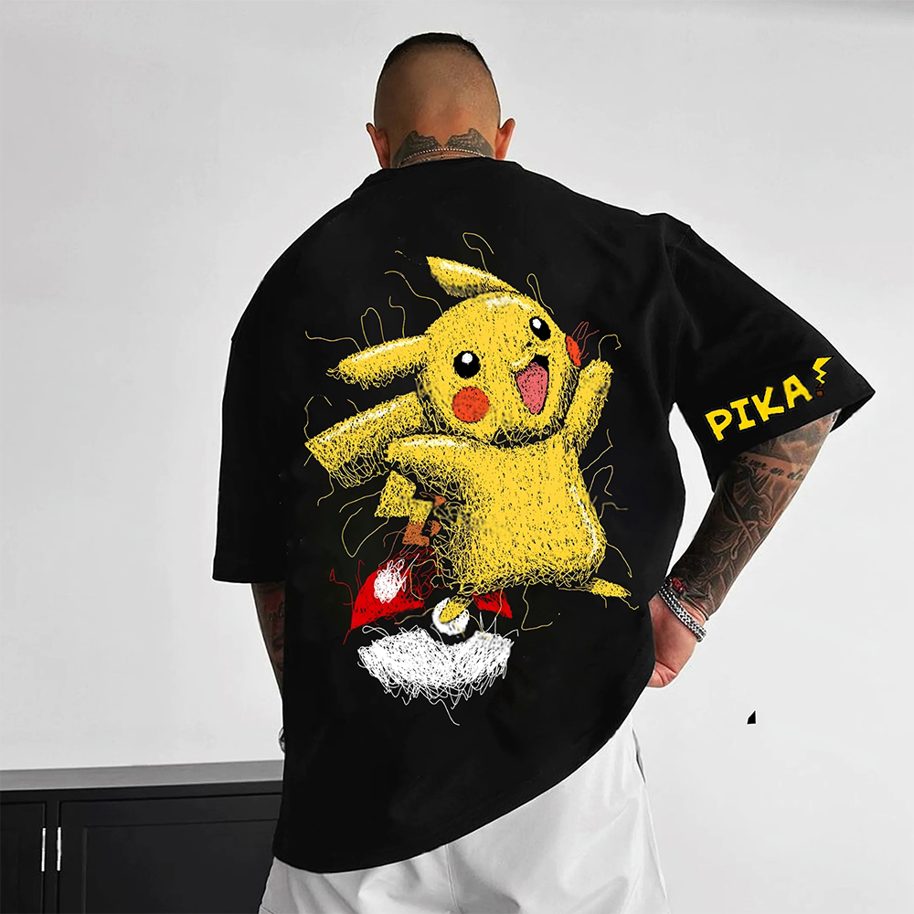 Unisex  Anime Inspired Vintage T-Shirt-comicclothing