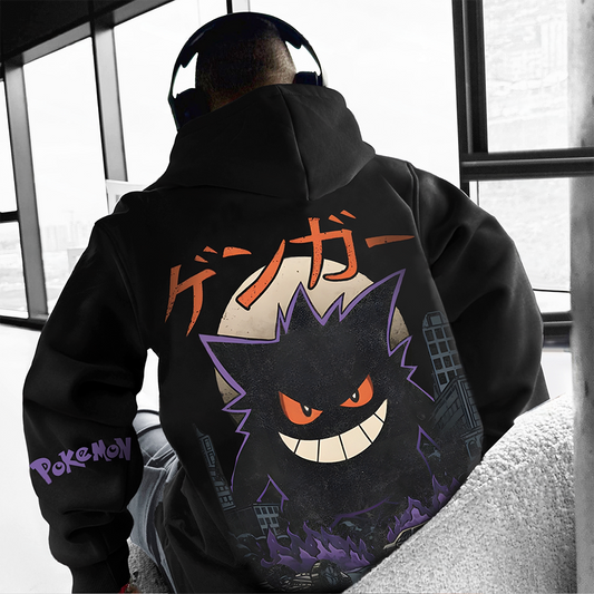 Unisex Anime Graphic Streetwear Vintage Hoodie-comicclothing