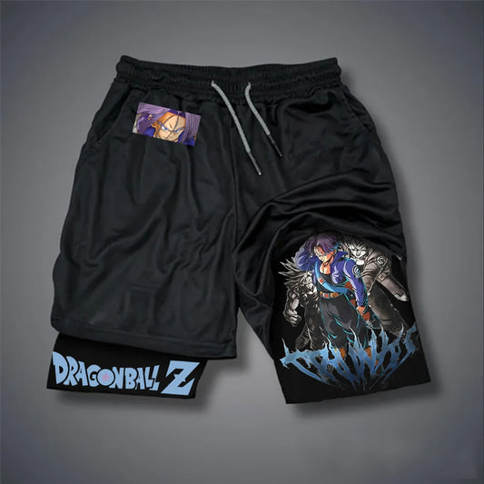 Unisex Casual Anime Streetwear Shorts-comicclothing