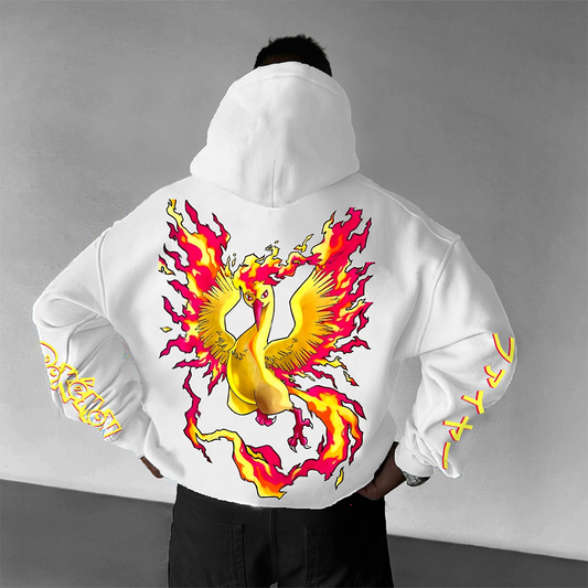 Unisex Anime Graphic Streetwear Vintage Hoodie-comicclothing