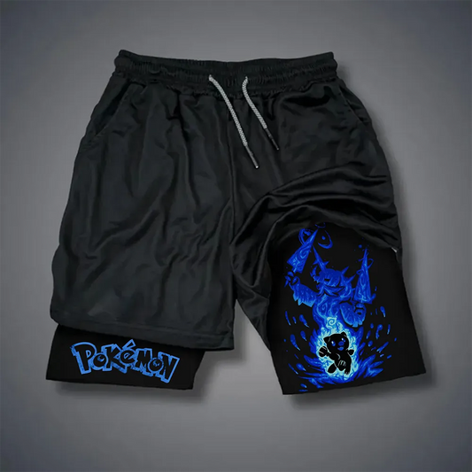 Unisex  “Pokémon” Casual Anime Streetwear Shorts
